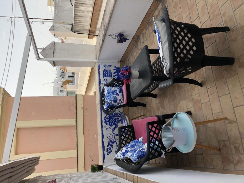 Khu vực ghế ngồi tại Precioso Ático en el Centro Histórico de Cádiz