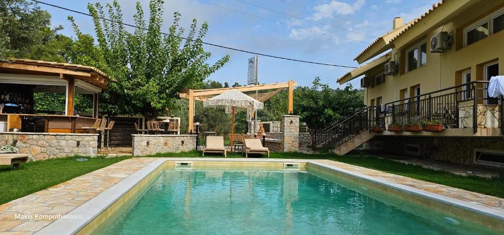 Πισίνα στο ή κοντά στο Villa Greco