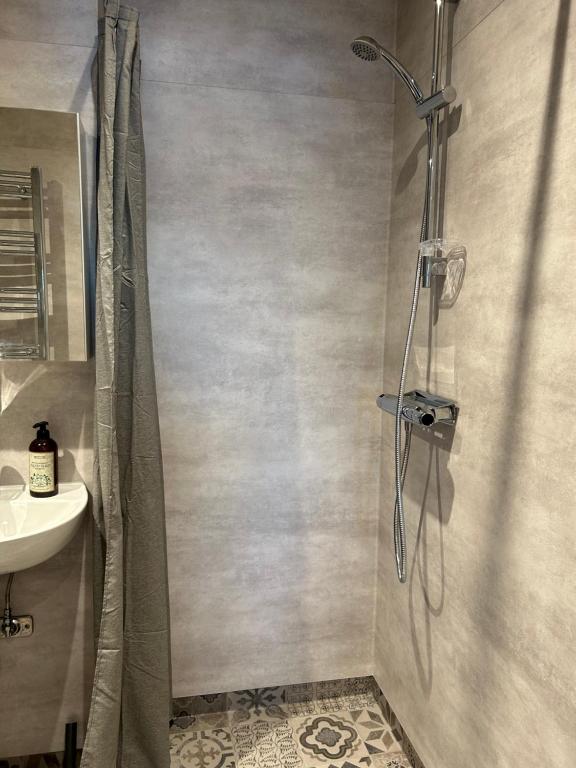 Koupelna v ubytování Annas B&B