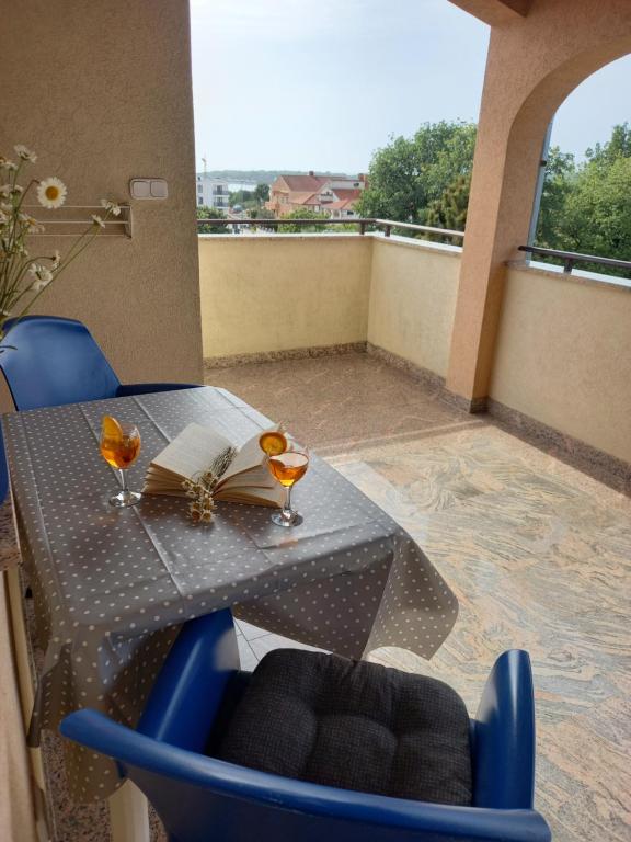 Balkón nebo terasa v ubytování Apartments Ritoša