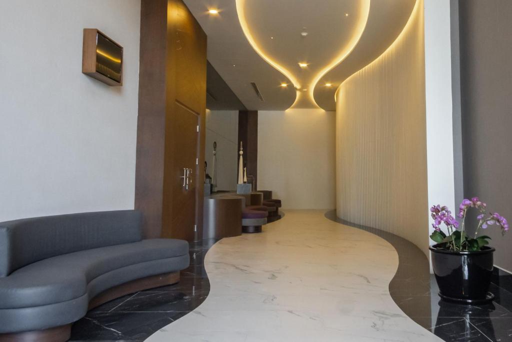 Posezení v ubytování Sheraton Guadalajara Expo