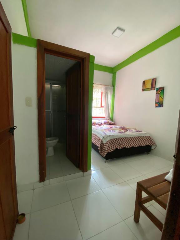 Postel nebo postele na pokoji v ubytování Finca hotel tierra grata
