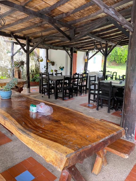 Restaurace v ubytování Finca hotel tierra grata