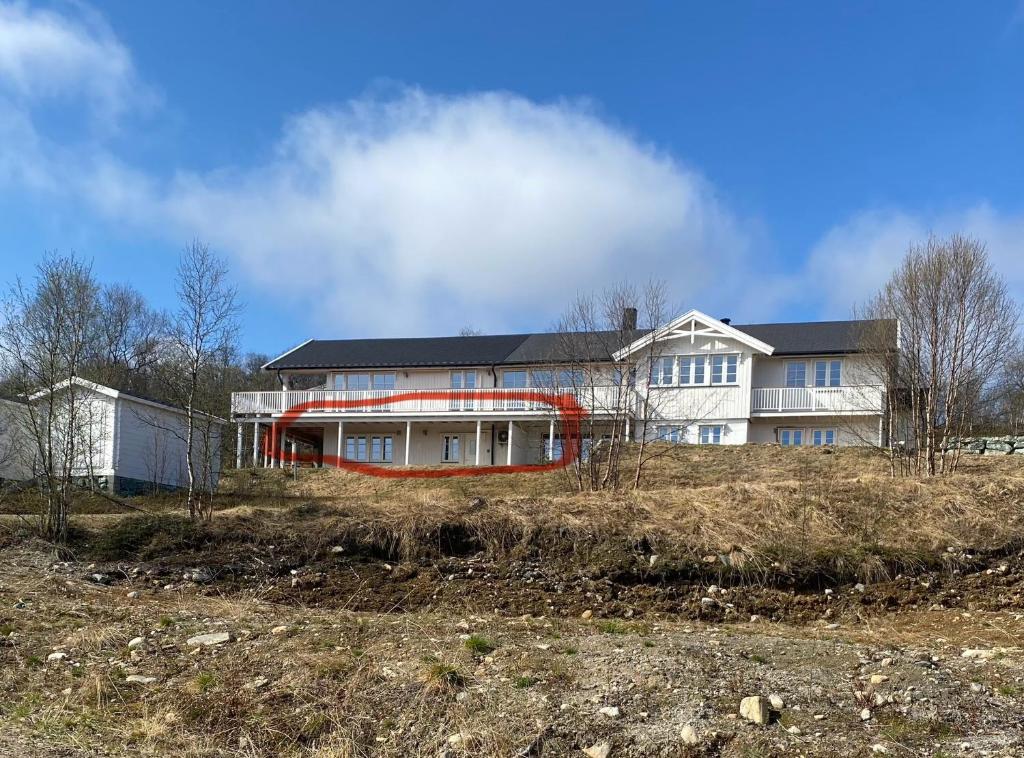 Bygningen som lejligheden ligger i