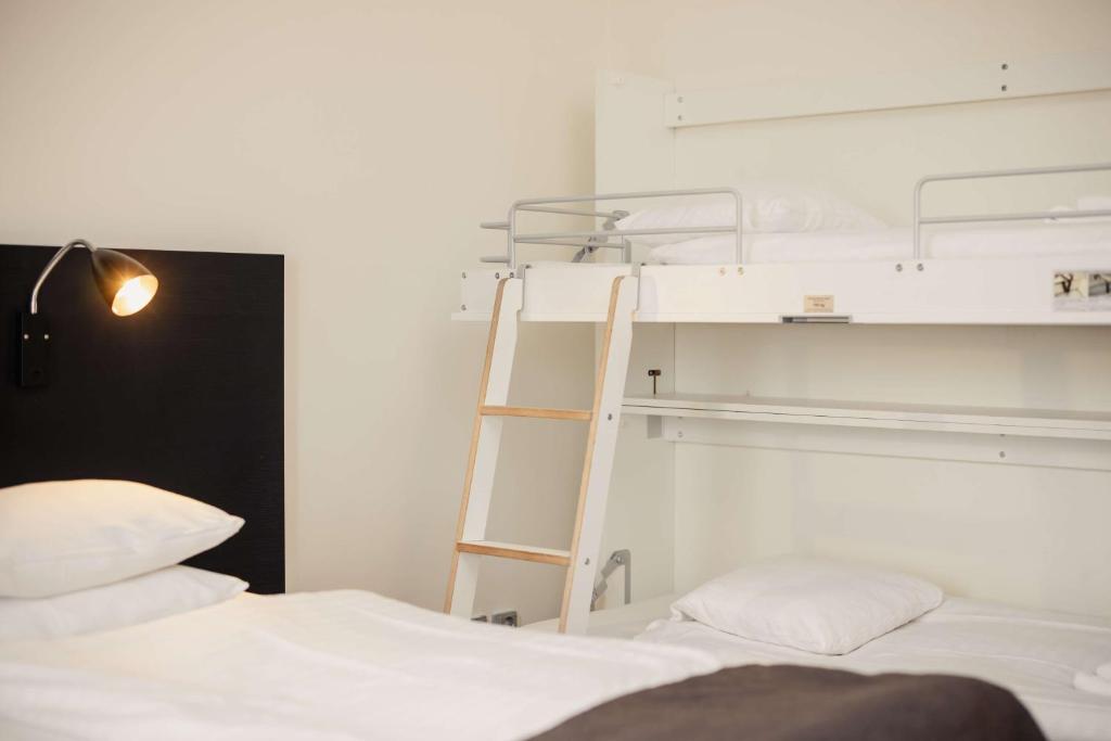 Postel nebo postele na pokoji v ubytování Best Western Malmo Arena Hotel