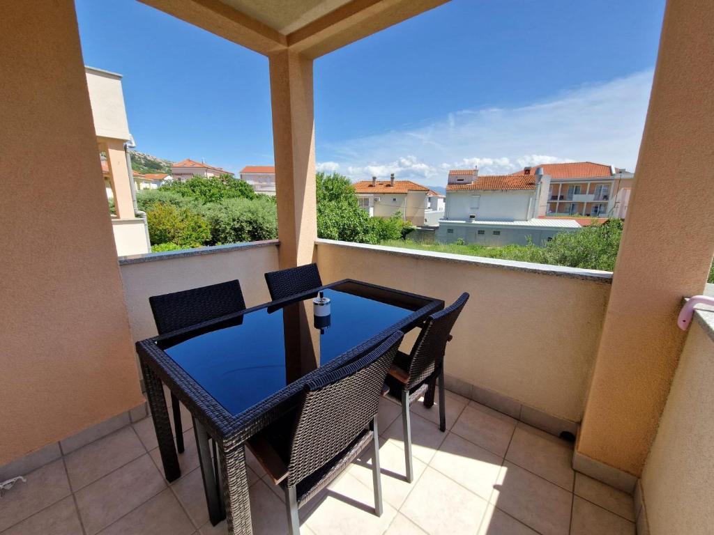 Balkón alebo terasa v ubytovaní Apartment Jozic