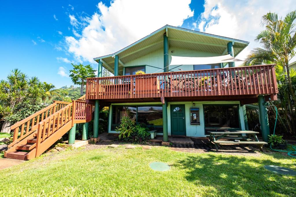Zahrada ubytování Backpackers Vacation Inn and Plantation Village