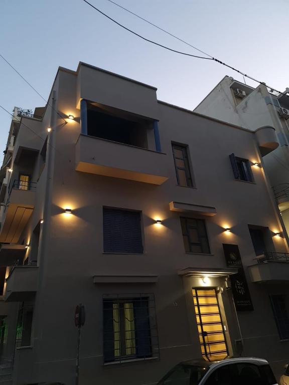 Budynek, w którym mieści się apartament