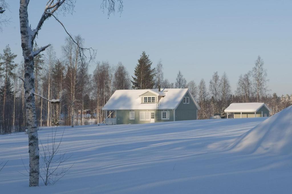 Kajaani Cottages v zimě