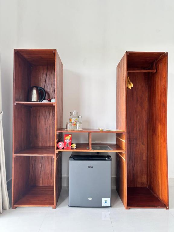 Kuchyň nebo kuchyňský kout v ubytování The babakan accommodations