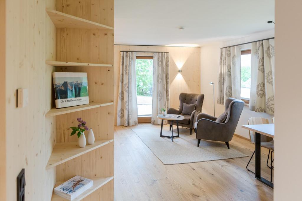 Posezení v ubytování Haus Widmann