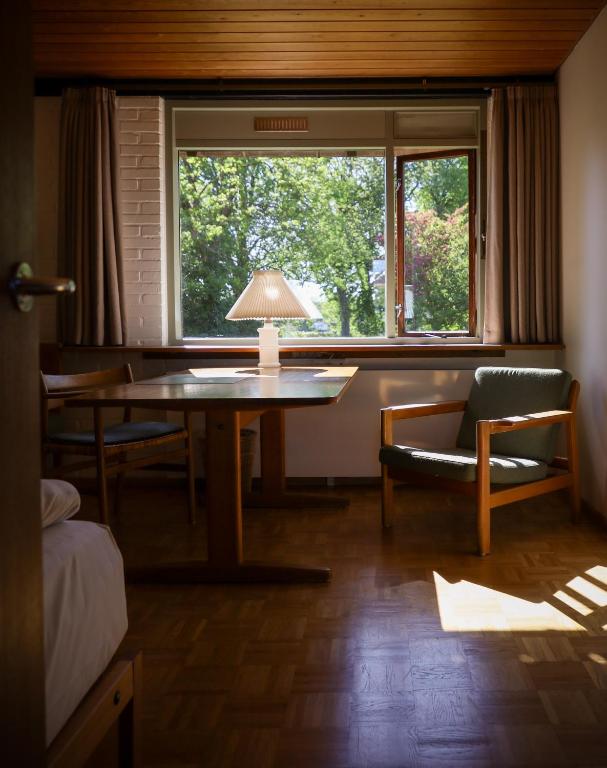 Posezení v ubytování Løgumkloster Refugium