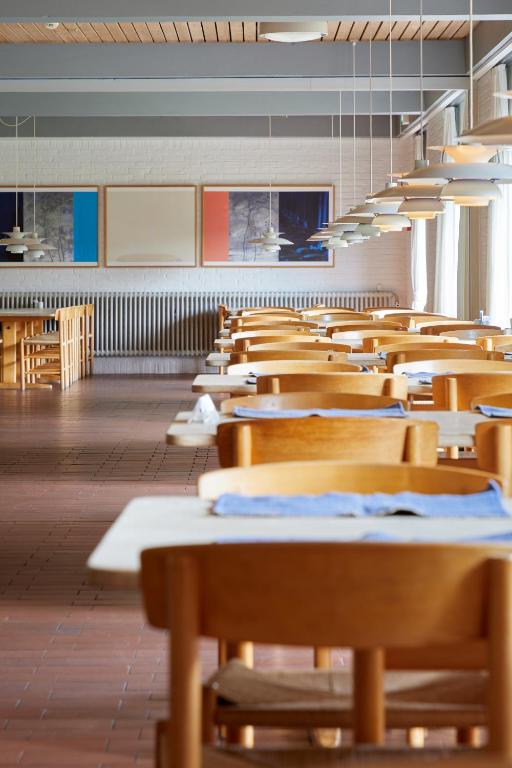 Restaurace v ubytování Løgumkloster Refugium