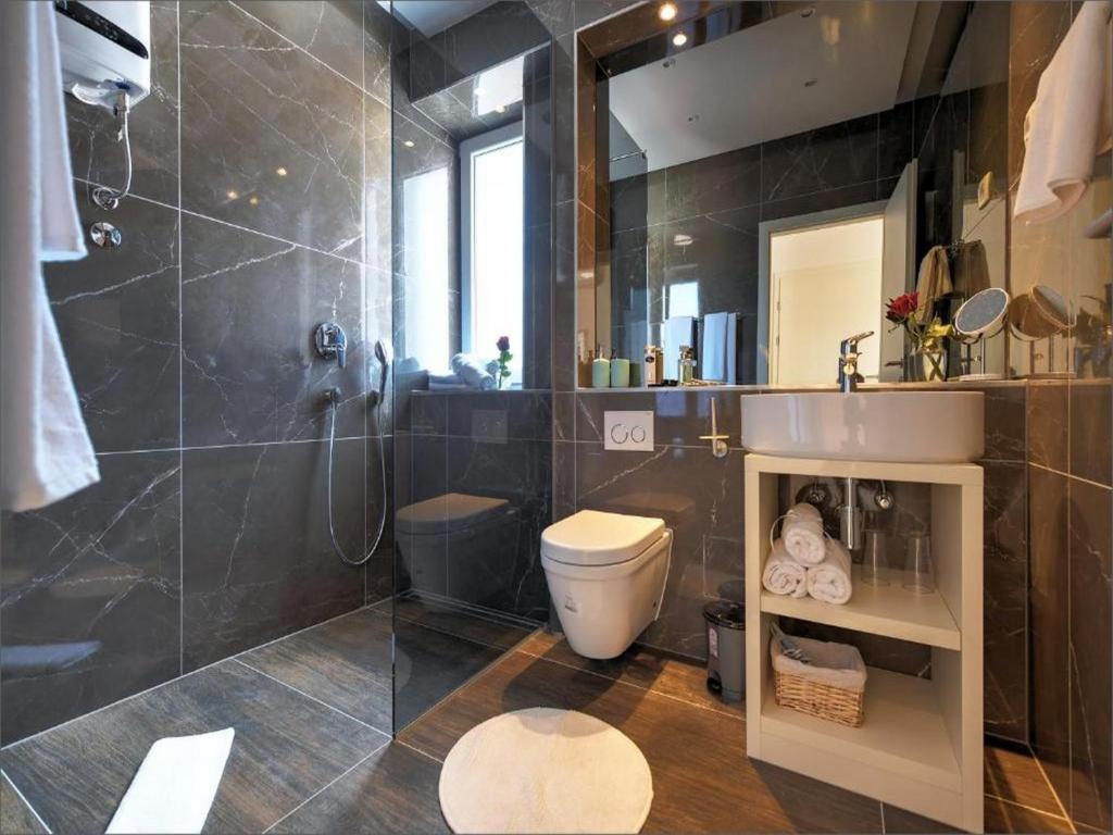 Kúpeľňa v ubytovaní Via Porto Rooms