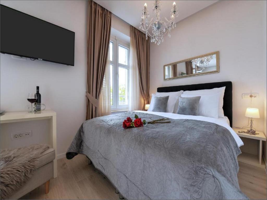 Posteľ alebo postele v izbe v ubytovaní Via Porto Rooms