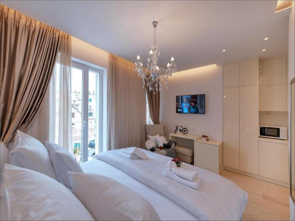 Posteľ alebo postele v izbe v ubytovaní Via Porto Rooms