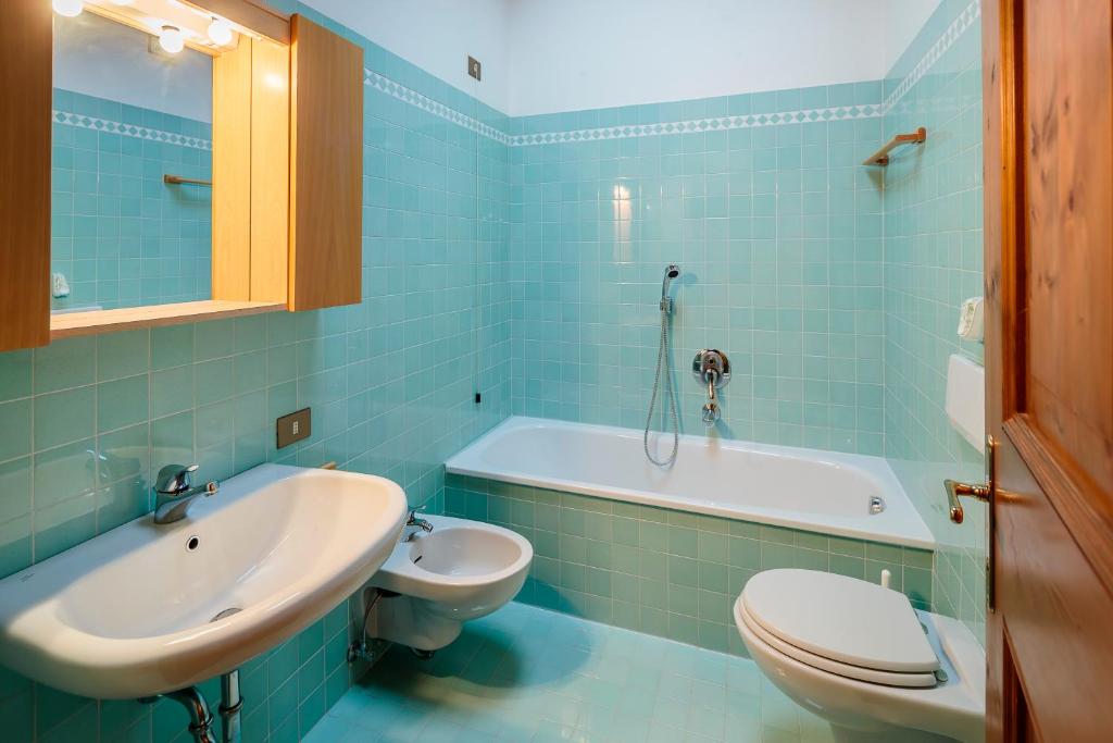 Łazienka w obiekcie Villa Lacedel - Stayincortina