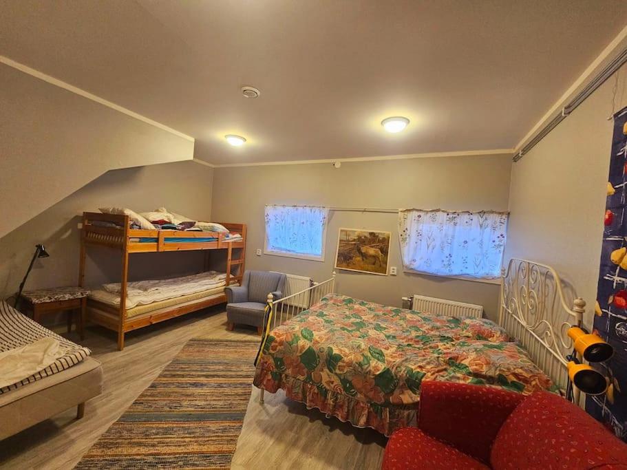 Postel nebo postele na pokoji v ubytování Ladan