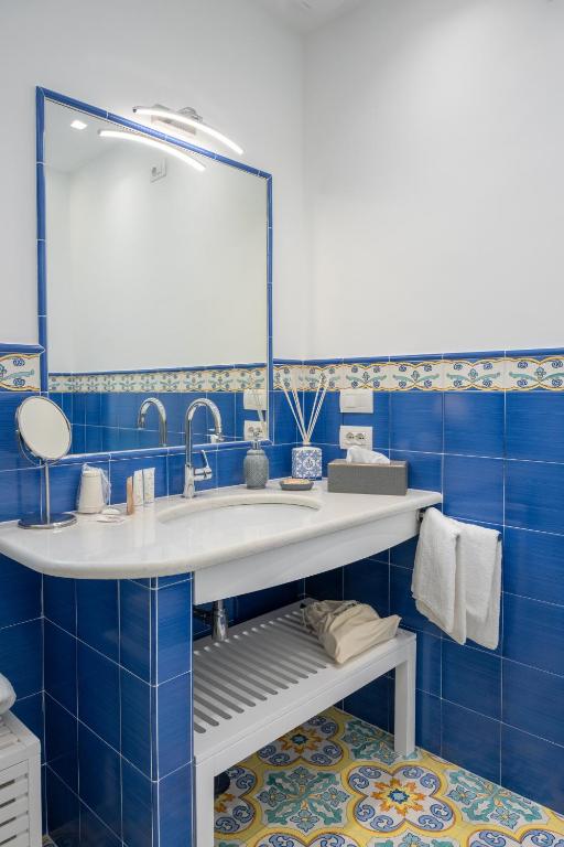 Koupelna v ubytování Aria - Suite in Capri