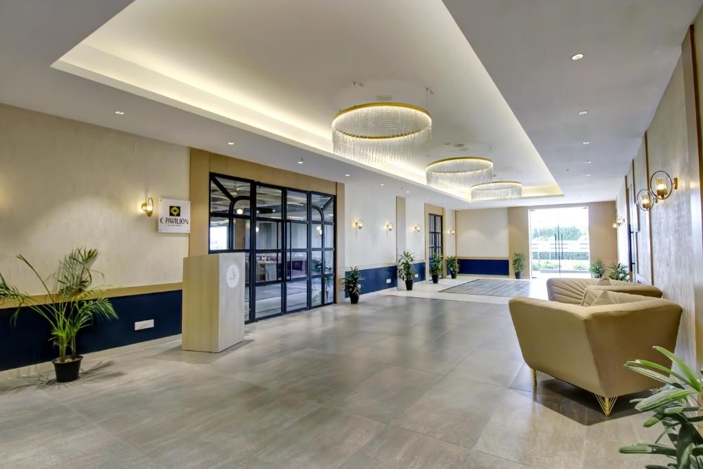 Posezení v ubytování Cozzet Sonipat - A Cygnett Hotel