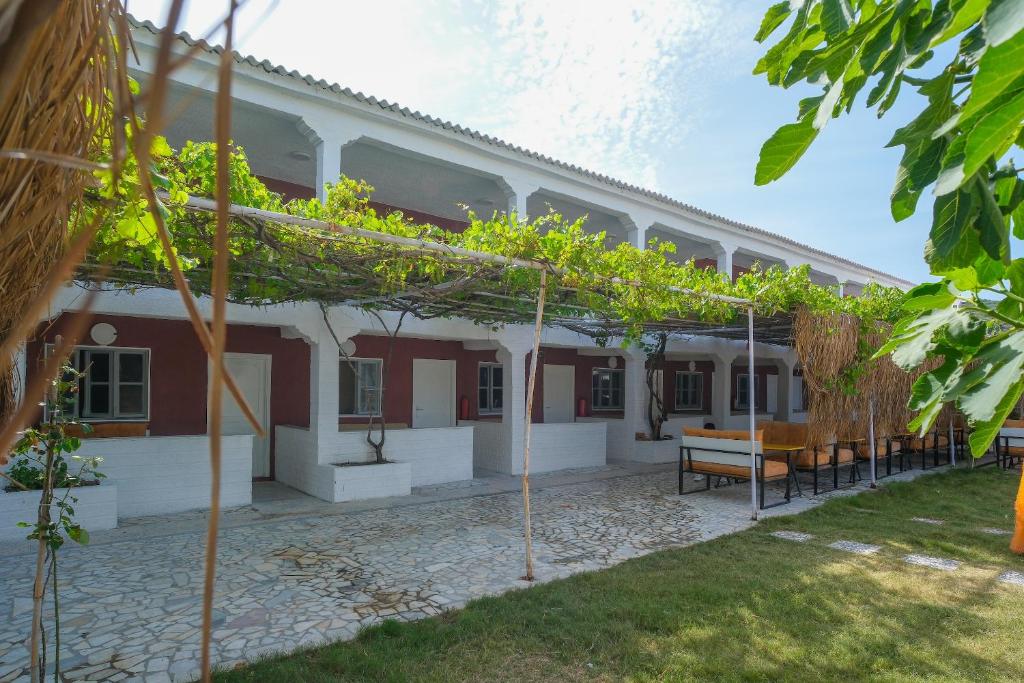 Zahrada ubytování İMREN'S OTEL