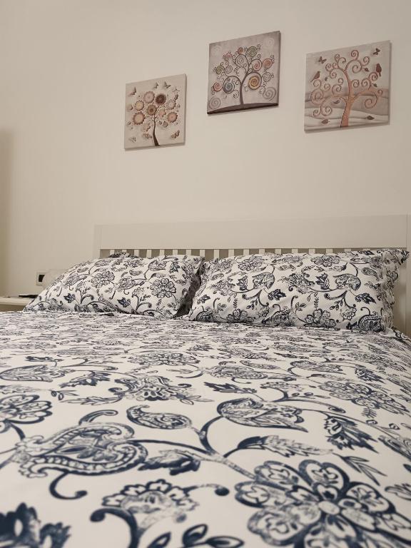 Postel nebo postele na pokoji v ubytování B&B COLLE TARIGNI
