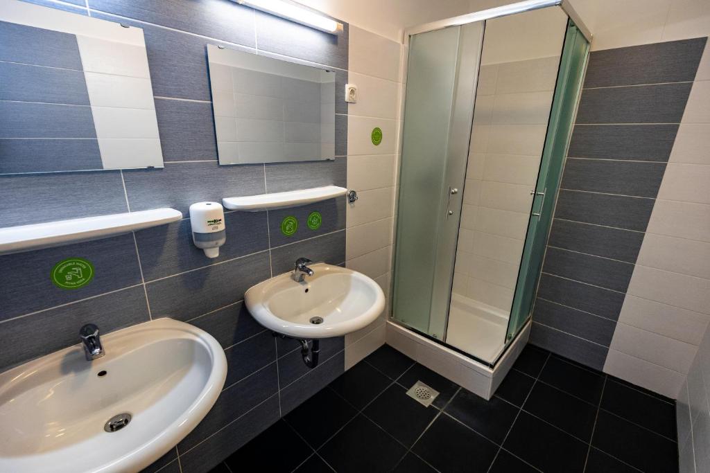 Koupelna v ubytování Hostel Velenje