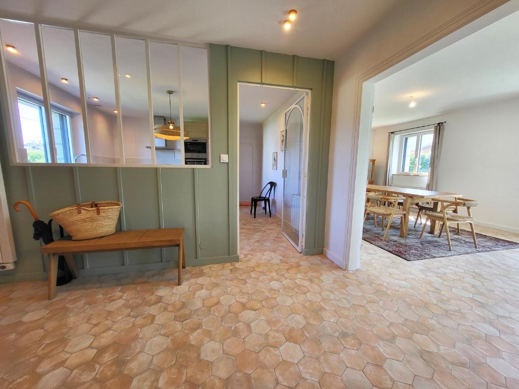 Un lugar para sentarse en Maison de charme vue mer