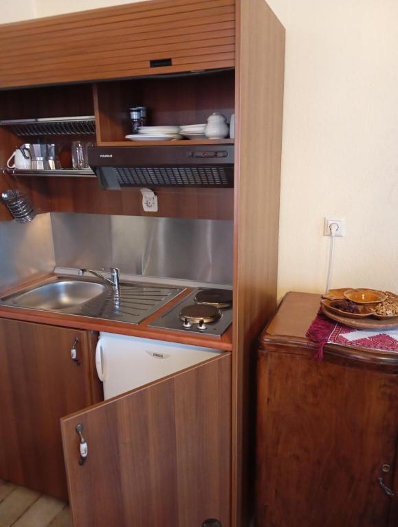 Kuchyň nebo kuchyňský kout v ubytování Casa La Mundi
