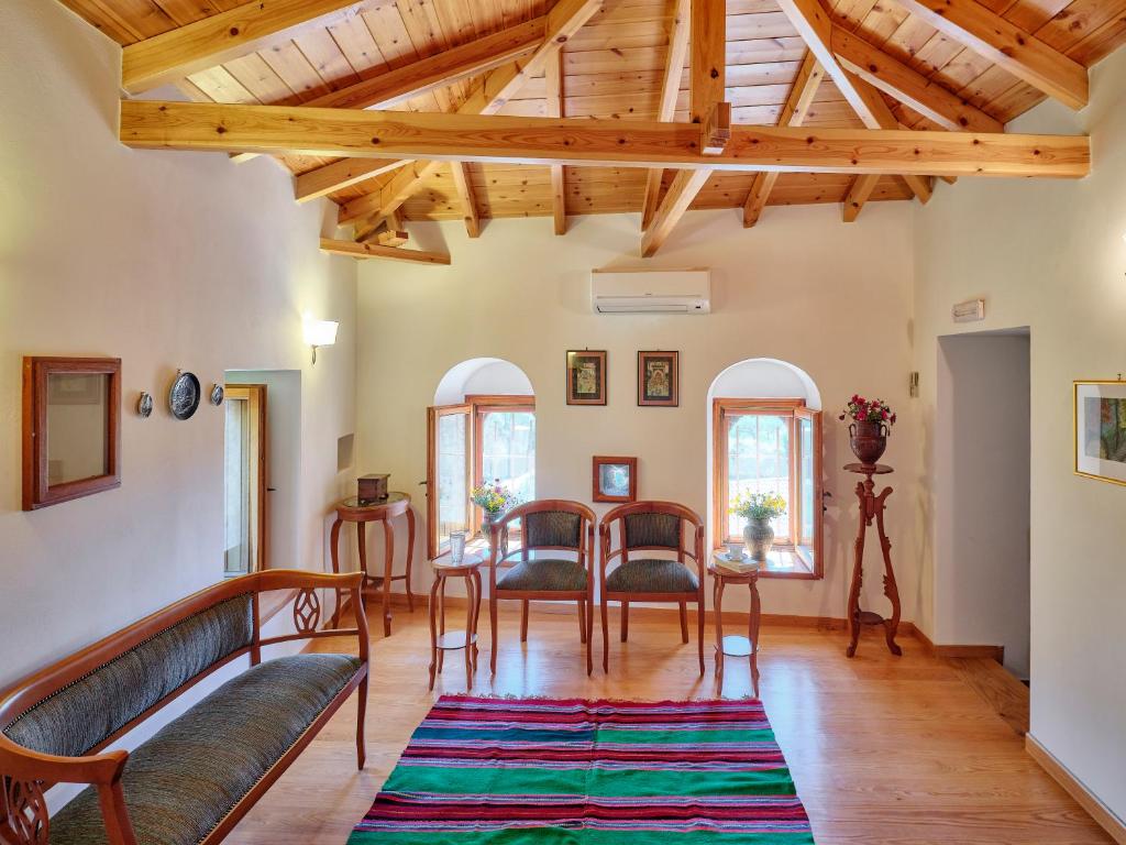 Posezení v ubytování Petreas Castle