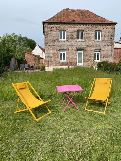 Zahrada ubytování Ancienne Mairie - Gite de charme à la campagne
