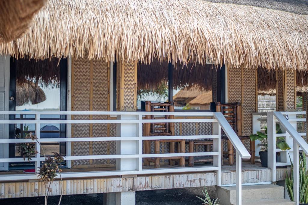 Balkón nebo terasa v ubytování Dreamshore Ki'wi Beach Resort