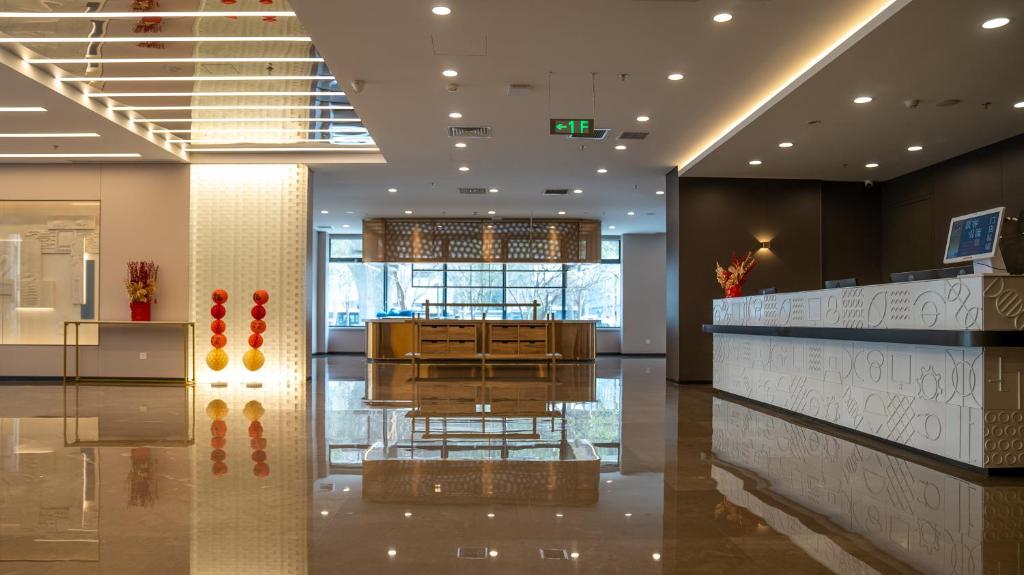 Vstupní hala nebo recepce v ubytování Yun Qi Hotel
