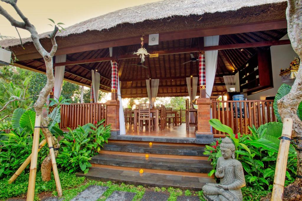 Zahrada ubytování Ubud Luwih Nature Retreat