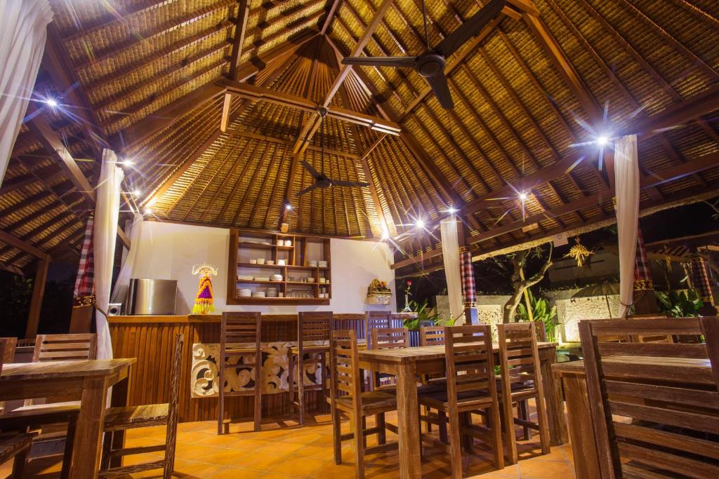 Restaurace v ubytování Ubud Luwih Nature Retreat