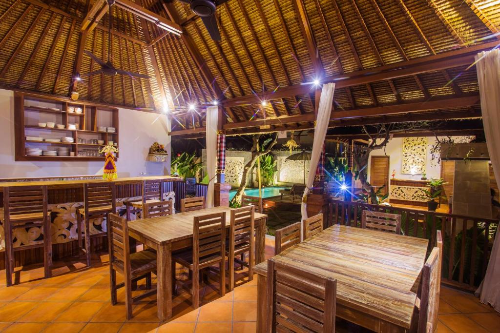 Restaurace v ubytování Ubud Luwih Nature Retreat