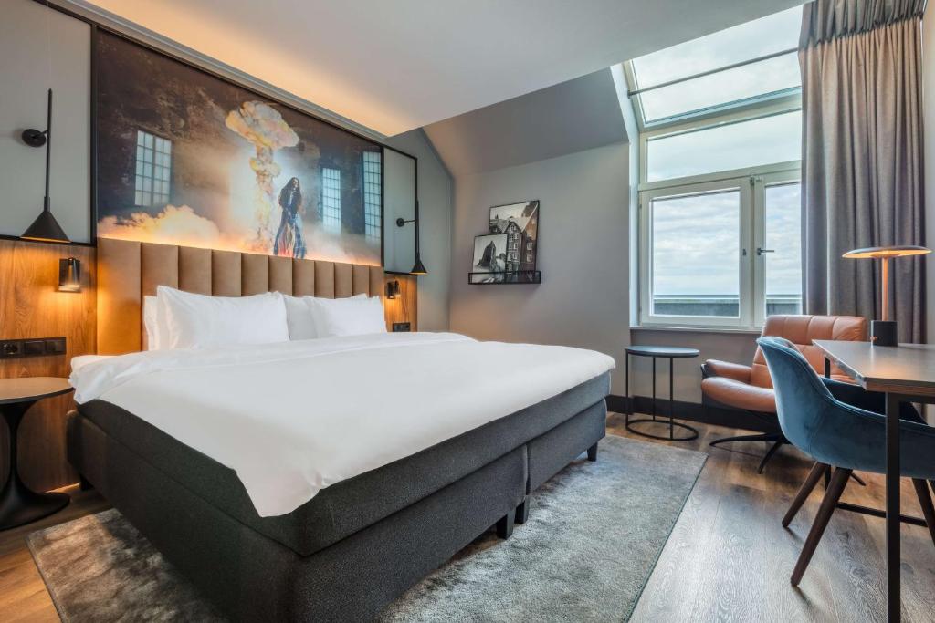 Postel nebo postele na pokoji v ubytování Radisson Blu Royal Garden Hotel, Trondheim