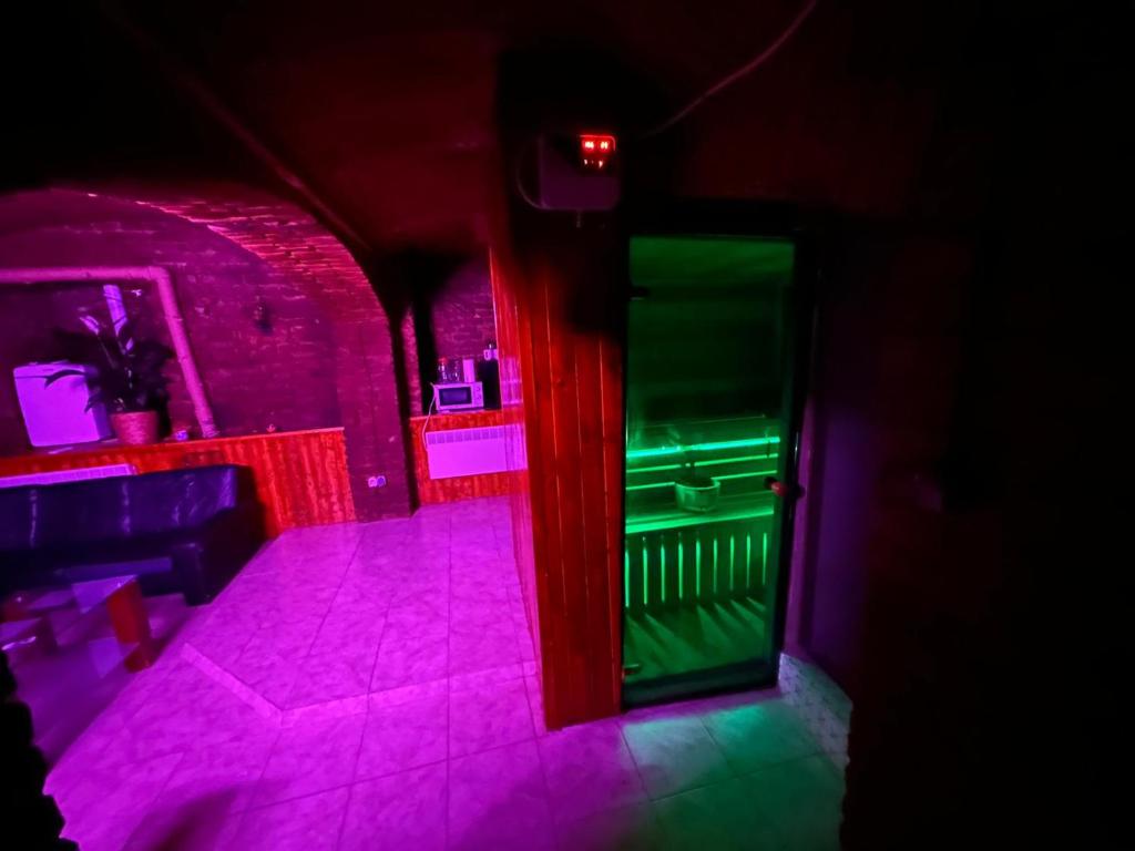 Ένα ή περισσότερα κρεβάτια σε δωμάτιο στο Oasis-spa loft