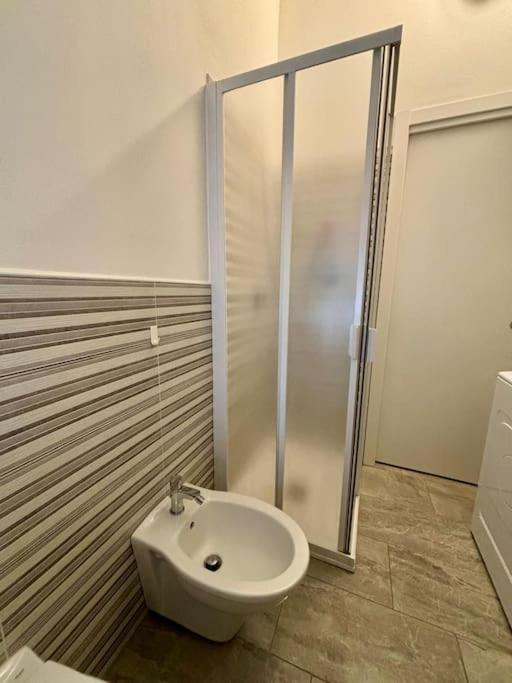 Koupelna v ubytování Loft in Fiera