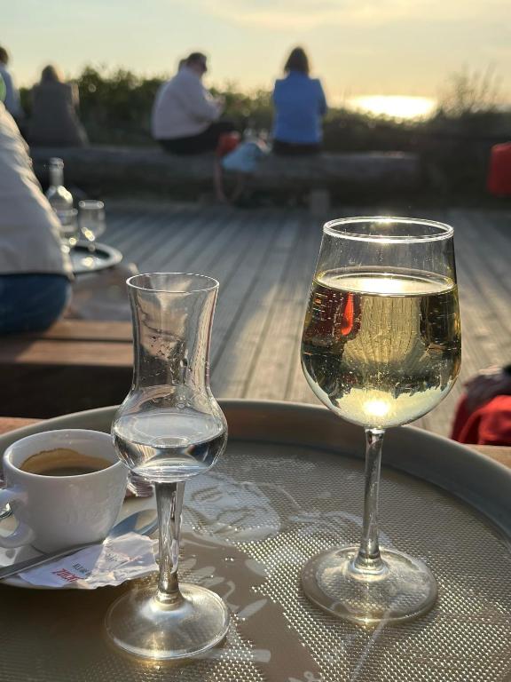 Nápoje v ubytování Haus Klaarstrand