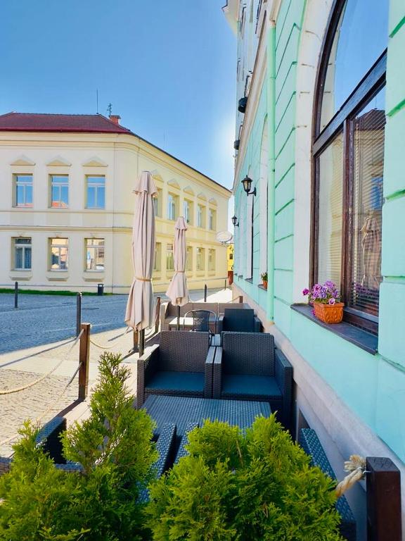Budova, kde se hotel nachází