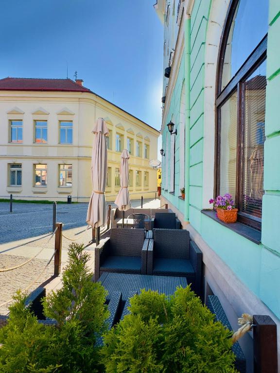 Budova, kde se hotel nachází