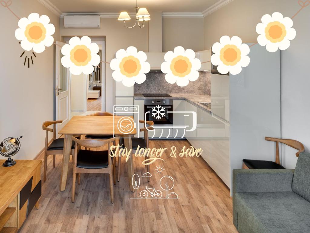 Posezení v ubytování Louren Apartments