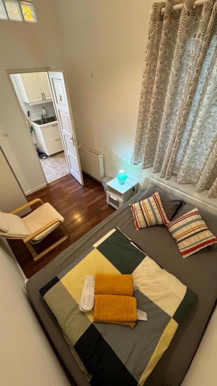 Postelja oz. postelje v sobi nastanitve Home Vibes