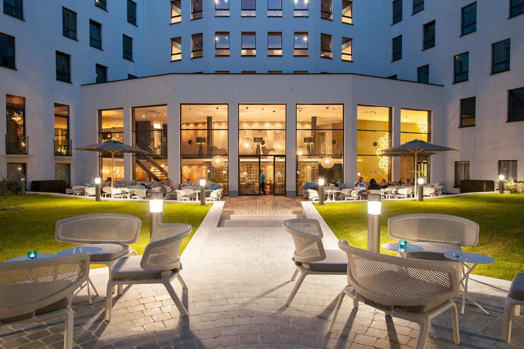 Posezení v ubytování Motel One Brussels
