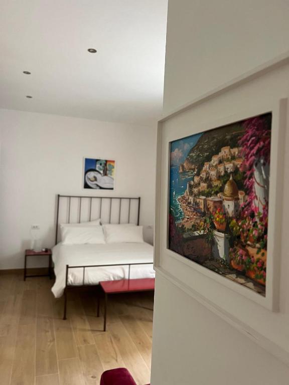 Postel nebo postele na pokoji v ubytování VR home