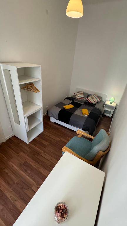 Postelja oz. postelje v sobi nastanitve Home Vibes