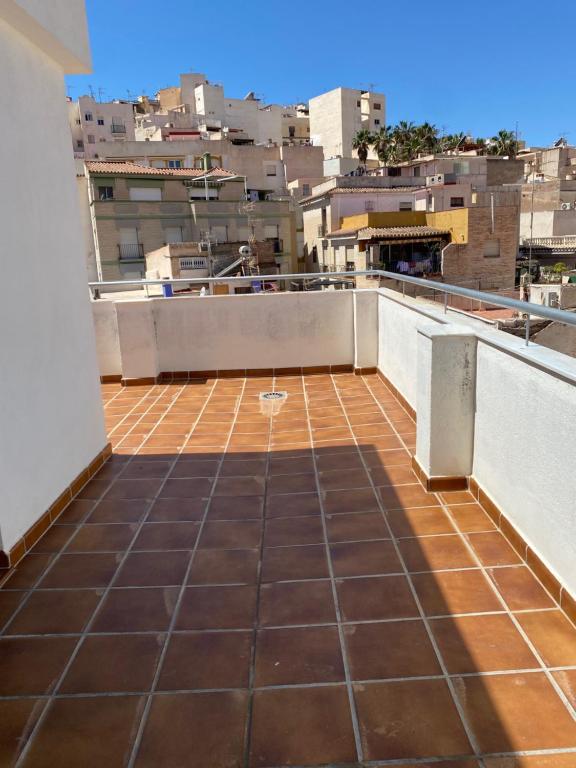 Balkón nebo terasa v ubytování Apartamentos Turísticos Victoria
