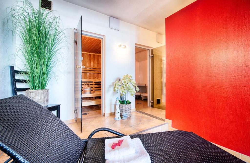 Posezení v ubytování Leonardo Hotel Hamburg City Nord