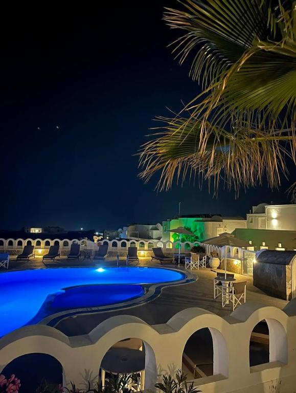A piscina em ou perto de Agapi Villas